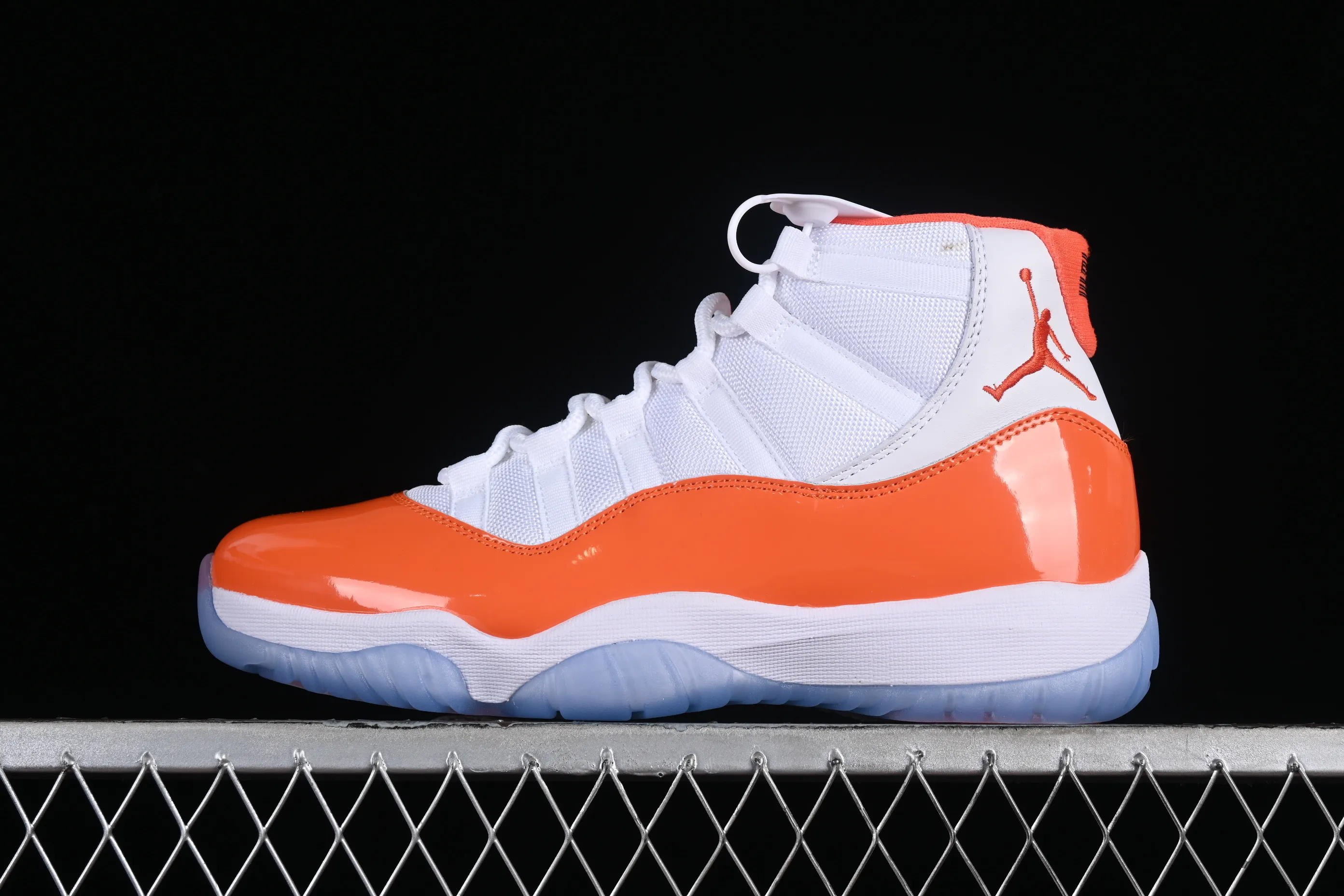 All categories Air Jordan Jordan series basketball shoes Air Jordan 11 Air Jordan 11 Retro "White orange" AJ11 Joe 11 white orange 378037-002